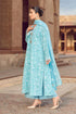 Bareeze -Embroidered 3pc linen dress with embroidered chiffon dupatta-RL264