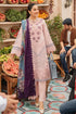 MUSHK- 3Pc Lawn Fully Embraided Dress With Organza Dupptta & Patches RL-275