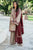 Baroque - 3PC Dhannak Embroidered Suit - RL9068
