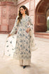 Bareeze -Embroidered 3pc lawn dress with embroidered chiffon dupatta-RL6487