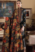 3pc breeze karandi suit with heavy embroided karandi shawl-RL279