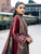 IZEL-3PC DHANAK EMBROIDERED SHIRT WITH PRINTED SHAWL AND TROUSER-RL-4187