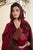 Maria B - 3PC Dhanak Embroidered Suit - RL217