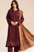 Sapphire - Winter 3PC Dhanak Embroidered Suit - RL233
