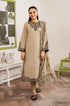 Garnet - 3PC Dhannak Embroidered Suit - RL150