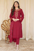 Asling - Winter 3PC Dhanak Embroidered Suit - RL0412