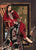 MARIA.B  3PC Dhannak Embroidered suit with Printed Shawll RL085
