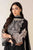 Maria B - Winter 3PC Dhanak Embroidered Suit - RL0414