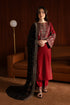 BATIK 3Pc - Embroidered Dhanak Shirt With Embroidered Bamber Dupatta - RL3351