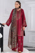 Sapphire - Winter 3PC Dhanak Embroidered Suit - RL252