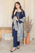 Aisling - 3PC Dhanak Embroidered Shirt with Dhanak Embroidered Shawl -RL865