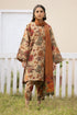 BAROQUE-3Pc Digital Printed Lawn Shirt With Printed Lawn Trouser and Daimond Dupatta-RL023