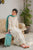 Kastoor- Dhanak Embroidered three piece With Dhanak Shawl- RL683