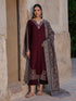 Jazmin - Winter 3PC Dhanak Embroidered Suit - RL0119