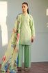 ZARA SHAH JAHAN - 3PC LAWN EMBROIDERED SHIRT WITH CHIFFON PRINTED DUPATTA AND TROUSER - RL2252