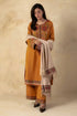 Zara Shahjahan- 3Pc Embroidered Dhanak Suit with Heavy Embroidered Dhanak Shawll-RL079