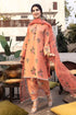 3Piece Embroidered Silk With Embroidered Organza Dupatta-RL270