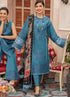 MUSHQ 3PC EMBROIDERED LAWN SUIT WITH PURE CHIFFON DUPATTA-RL-178