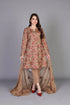 Bareeze -Embroided 3pc lawn dress with embroidered chiffon dupatta-RL107