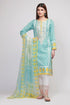 3PC Lawn Embroidered suit with Chiffon Duppata-RL377