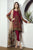 Baroque - 3PC Heavy Embroidered Lawn Shirt With Embroidered Organza Dupatta -RL410