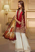 EMBROIDERED 3PC LAWN DRESS WITH Chiffon Dopata-RL129