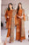 Baroque Embroidered 3pc Linen dress with heavy embroidered Arganza dupatta RL- 778-