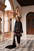 Bareeze -Embroided 3pc linen dress with embroidered chiffon dupatta-RL-1008